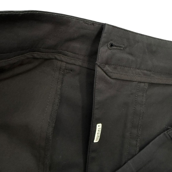 Jenni Kayne Black Ankle Pants Size 10 Lightweight Cotton Blend Trouser - Picture 5 of 7